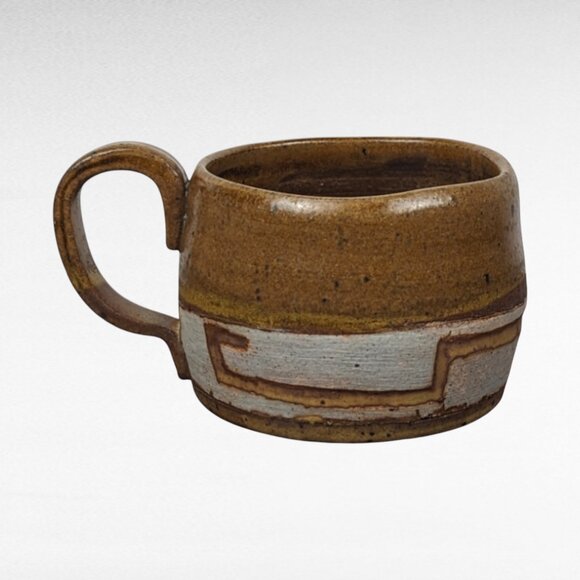 Handmade Vintage Art Pottery Mug - Picture 1 of 7